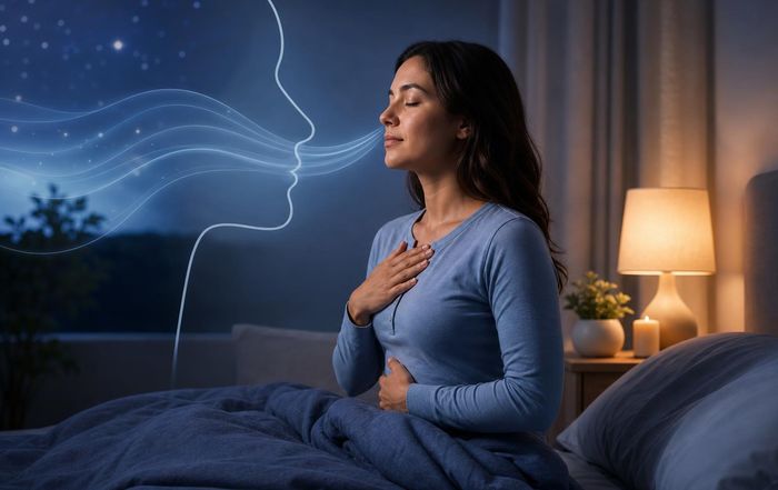 Article Image for How Mindful Breathing Supports Better Sleep